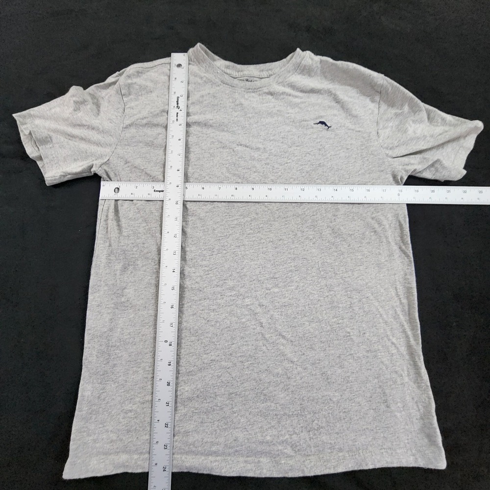 Tommy Bahama Gray Short Sleeve Cotton T-Shirt Boys 2XL - Picture 5 of 7